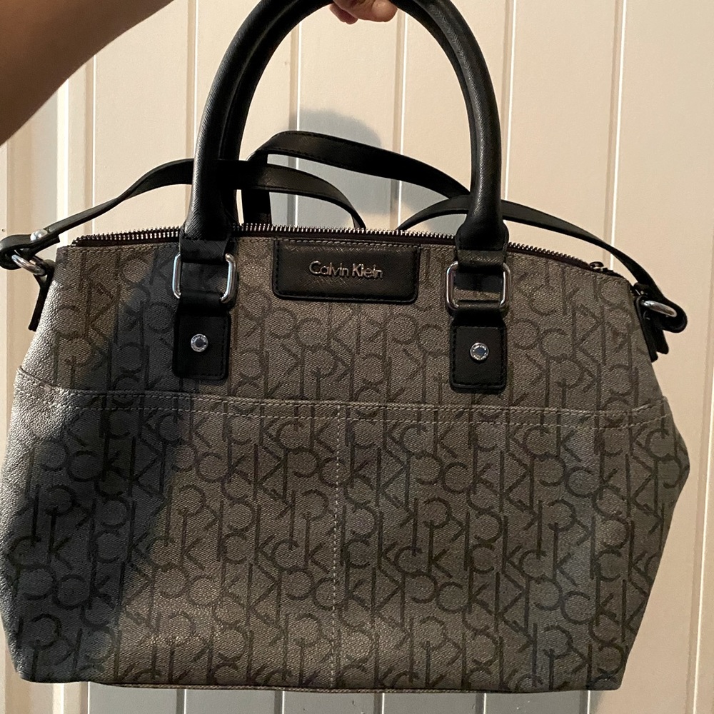 Gray Hand Bag